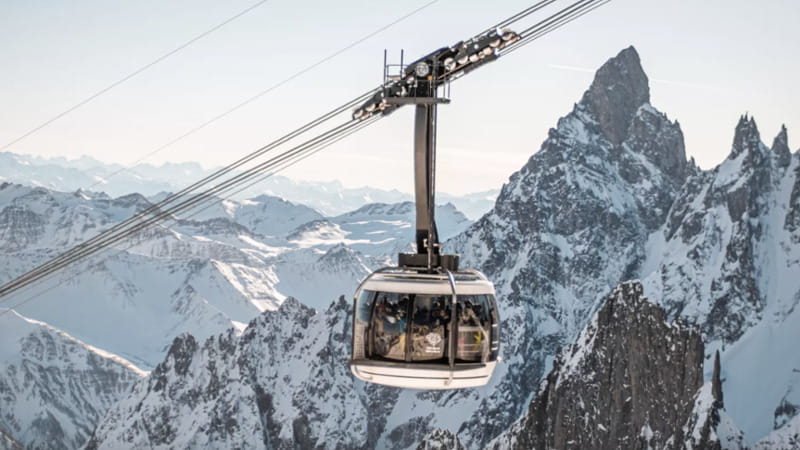 Skyway Monte Bianco, Italia