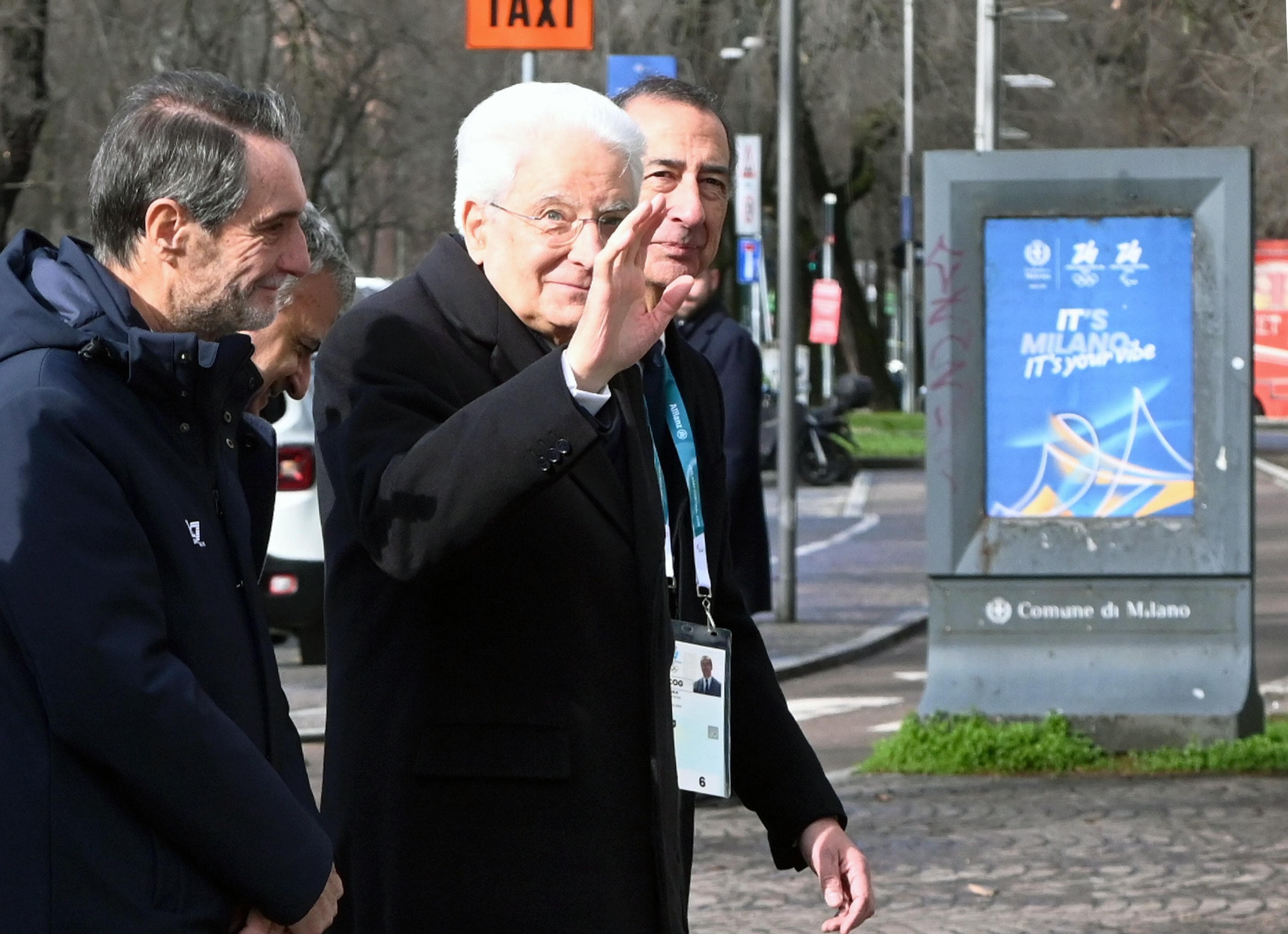 Mattarella a Casa Italia: “Cresce attesa per le Olimpiadi, siamo il centro del mondo”