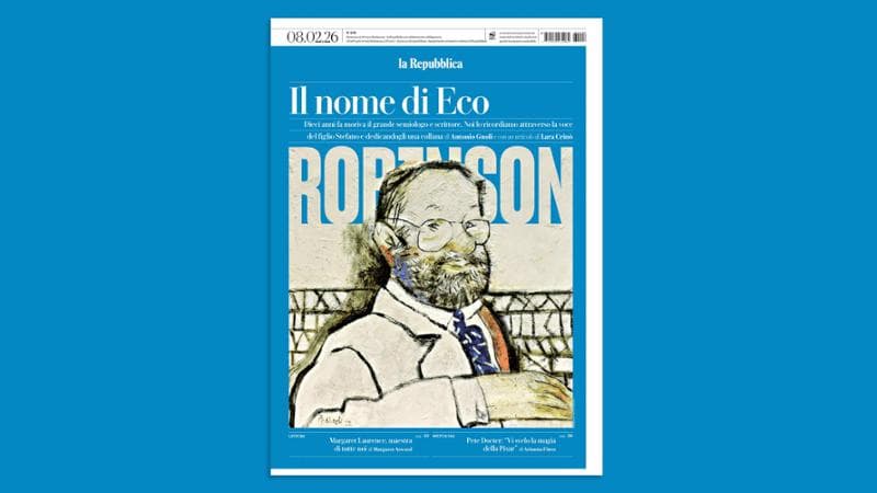Il nome di Eco, sul nuovo Robinson