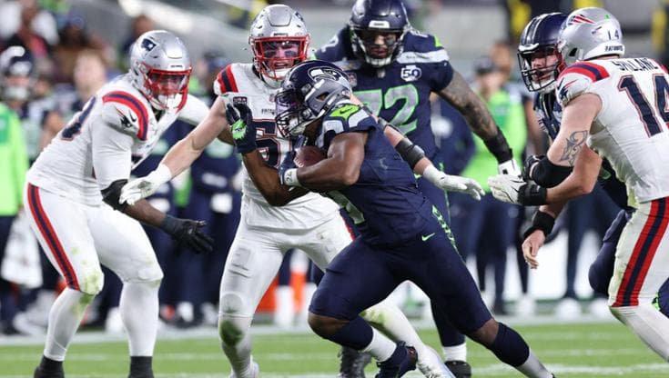 Super Bowl'dan Seattle Seahawks'a, harika bir savunma ve Walker, New England Patriots'ı nakavt etti