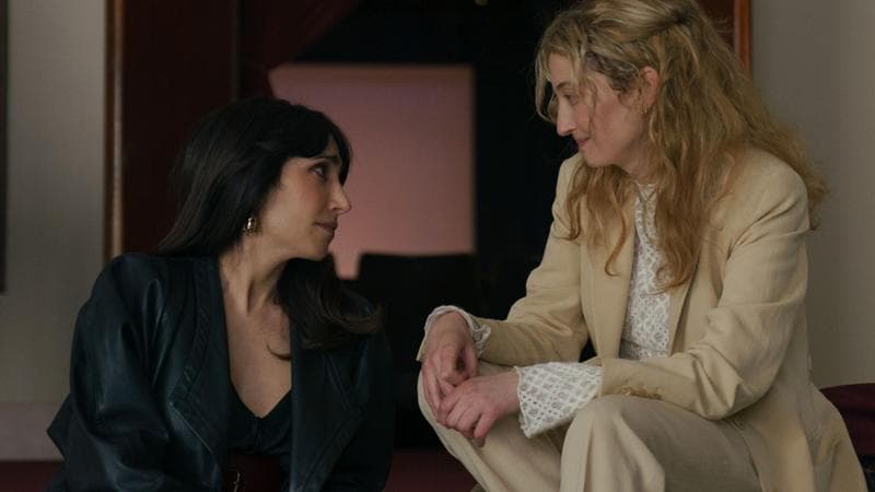 Silvia D'Amico con Alba Rohrwacher in "Tre ciotole" (foto di Greta De Lazzaris)
