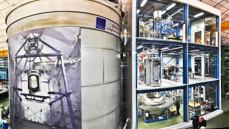 L'esperimento Xenon ospitato nei laboratori del Gran Sasso