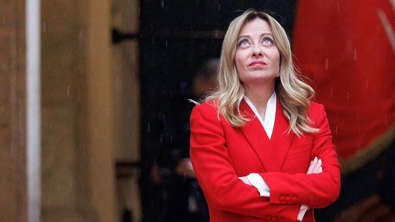 La premier Giorgia Meloni