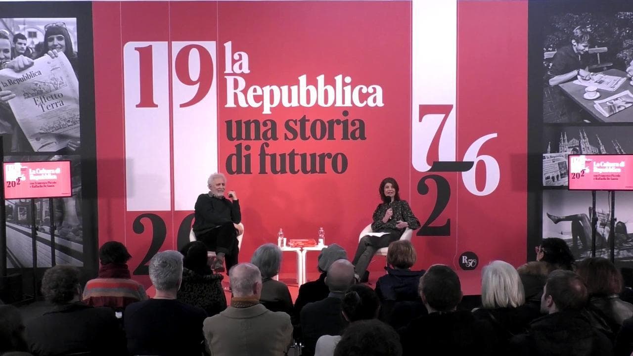 Francesco Piccolo e Raffaella De Santis: "La cultura di Repubblica capace di spiazzare il lettore"