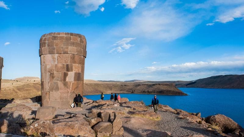 Complesso archeologico di Sillustani. Puno. ©Heinz Plenge Pardo, Promperù