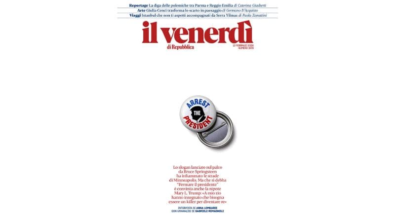 Sul Venerdì, l’intervista alla nipote di Trump: “Donald è pericoloso”