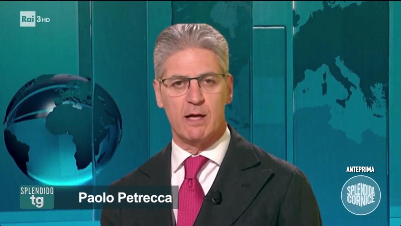 Rai, Splendida Cornice: l'esilarante parodia fatta con l'IA del tg condotto da Paolo Petrecca