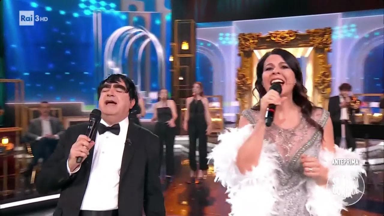 Diretta Rai Olimpiadi, Elio e Geppi Cucciari cantano "Faceva il Paolo della banda di San Siro"