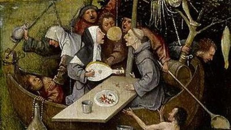 Hieronymus Bosh, La nave dei folli
