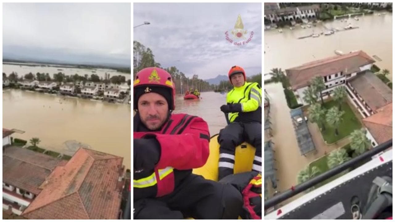 Maltempo in Calabria, il Crati rompe gli argini: decine di evacuazioni ai Laghi di Sibari