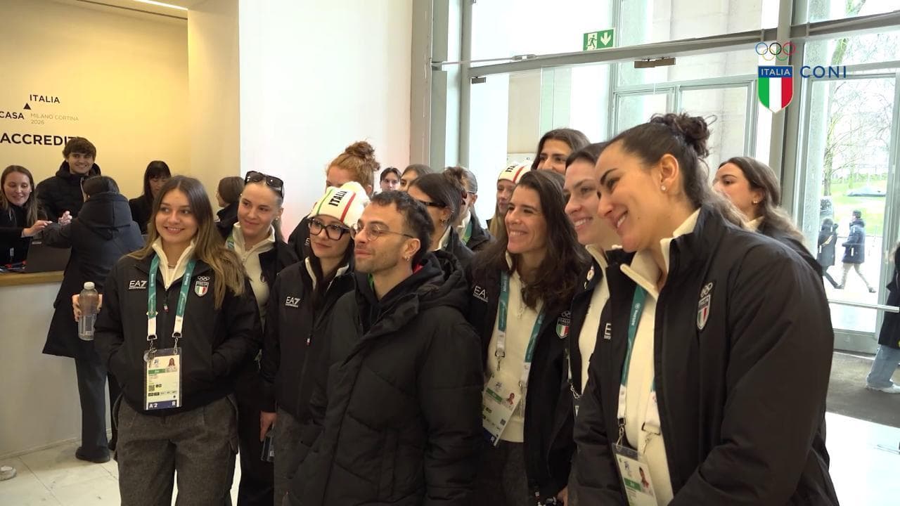 Giochi, la squadra di hockey femminile a Casa Italia: "Risultato comunque storico"