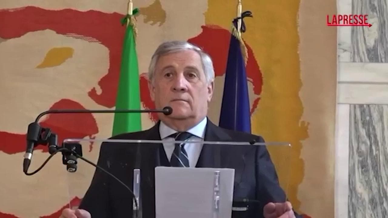 Board of peace per Gaza, Tajani: "Non possiamo farne parte ma saremo Paese osservatore"