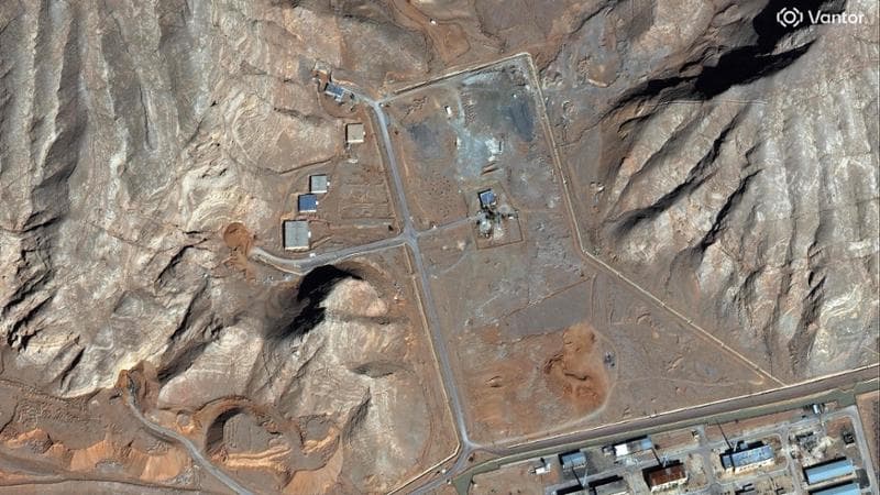 Il sito nucleare iraniano di Isfahan