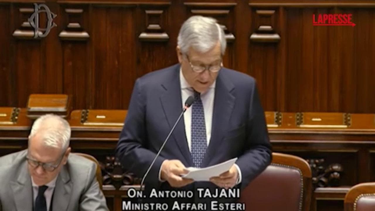 Board of Peace, Tajani: "L'Italia ci sarà, non c'è alternativa al piano di Trump"