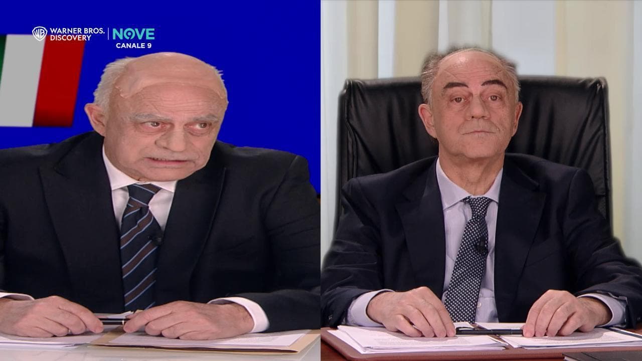 Crozza diventa Nordio e Gratteri, botta e risposta sulla Giustizia: "Csm di paramafiosi", "E lui è un paraministro"