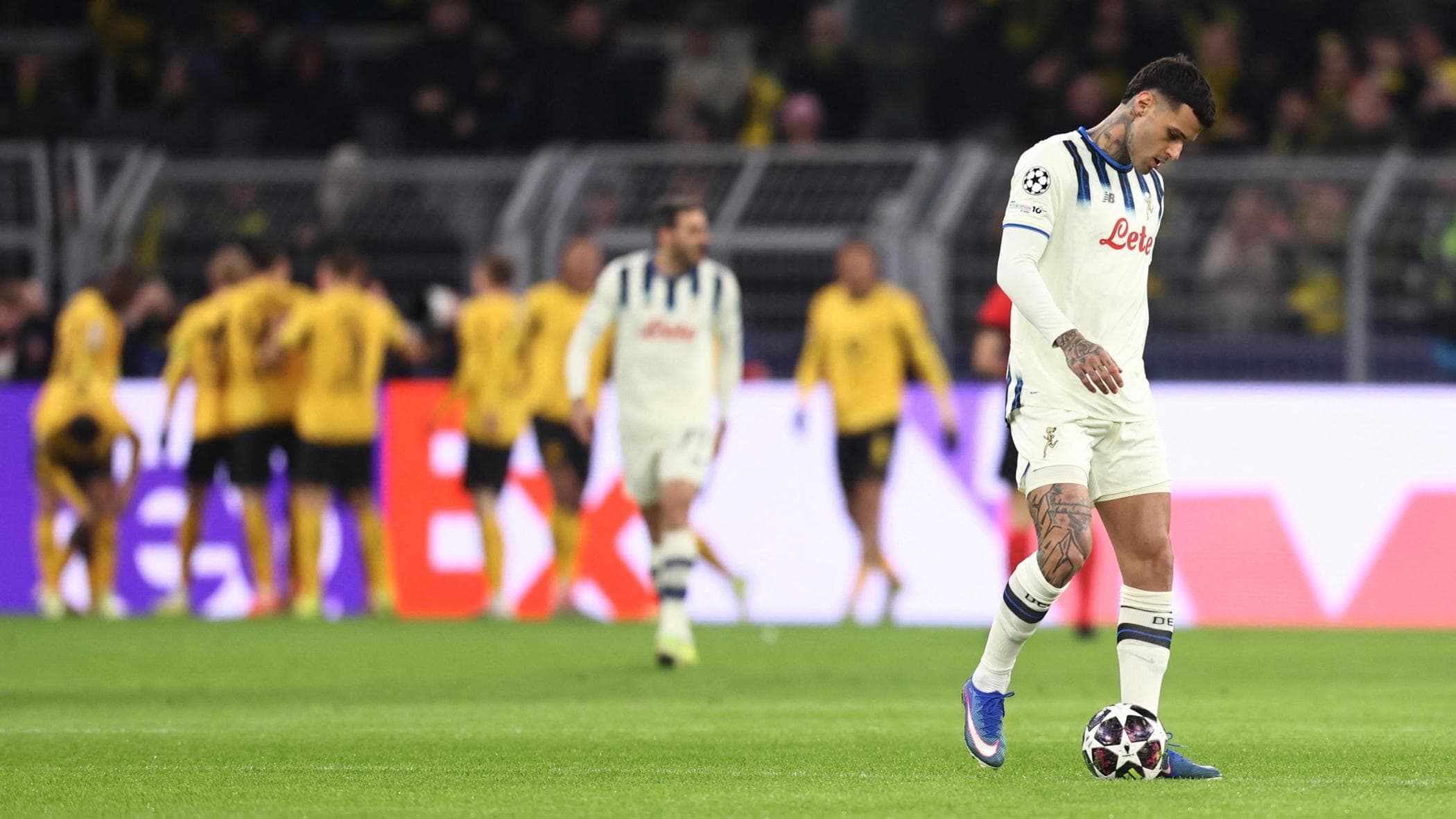 Troppo Borussia per l’Atalanta, la Dea cade a Dortmund 2-0