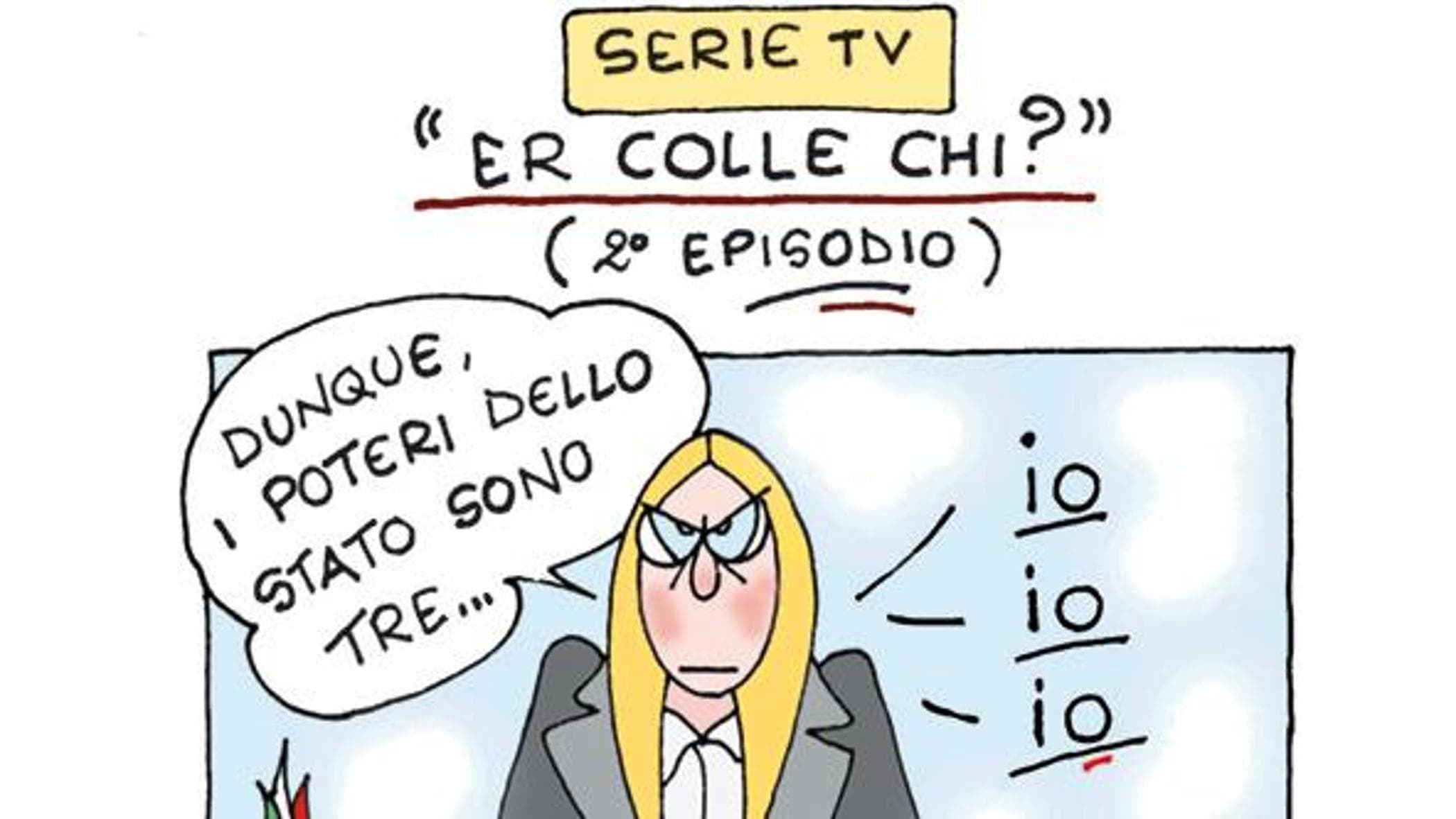La vignetta di Ellekappa