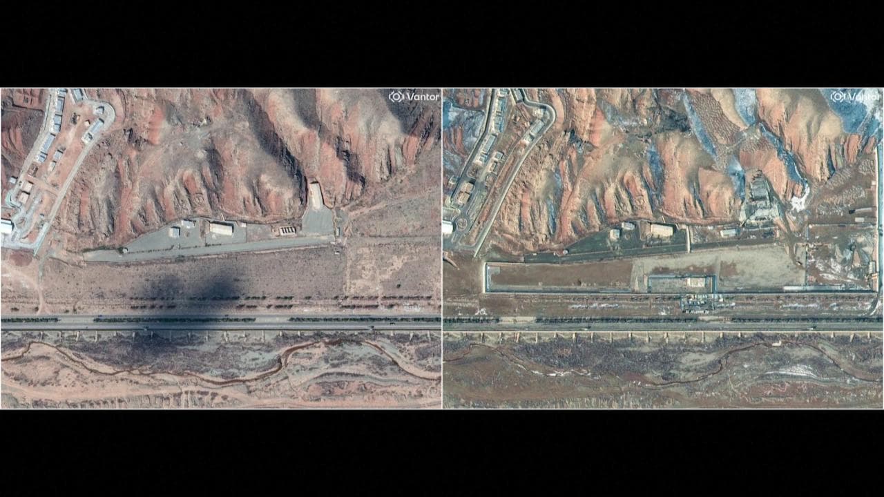 Iran, riparati e fortificati siti militari: le immagini satellitari del 2024 e 2026 a confronto