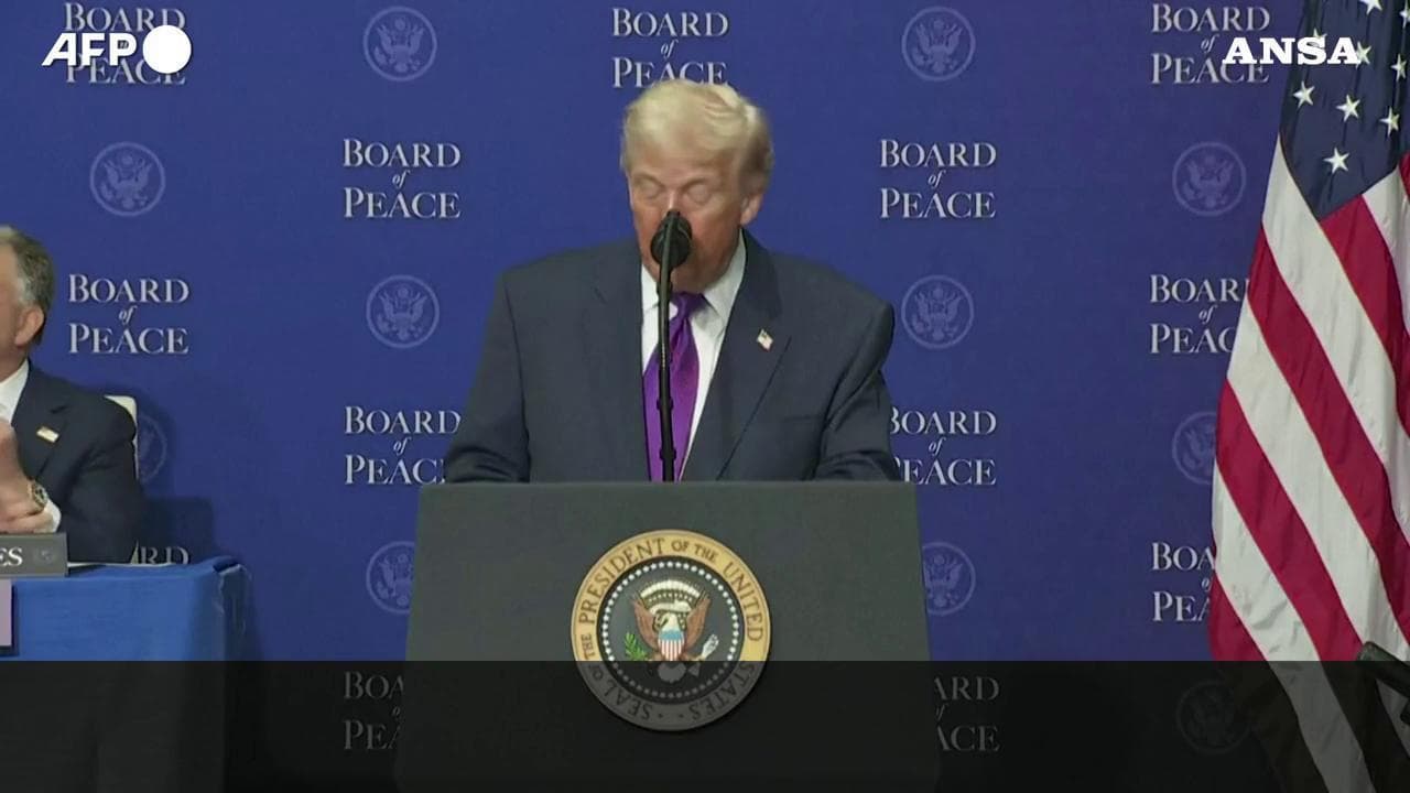 Trump: "Gli Usa daranno 10 miliardi di dollari al Board of Peace"