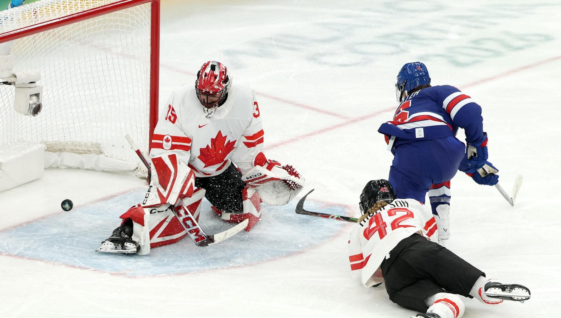 Usa oro nell’hockey femminile: Canada avanti fino a 2 minuti dalla fine e poi battuto al golden gol