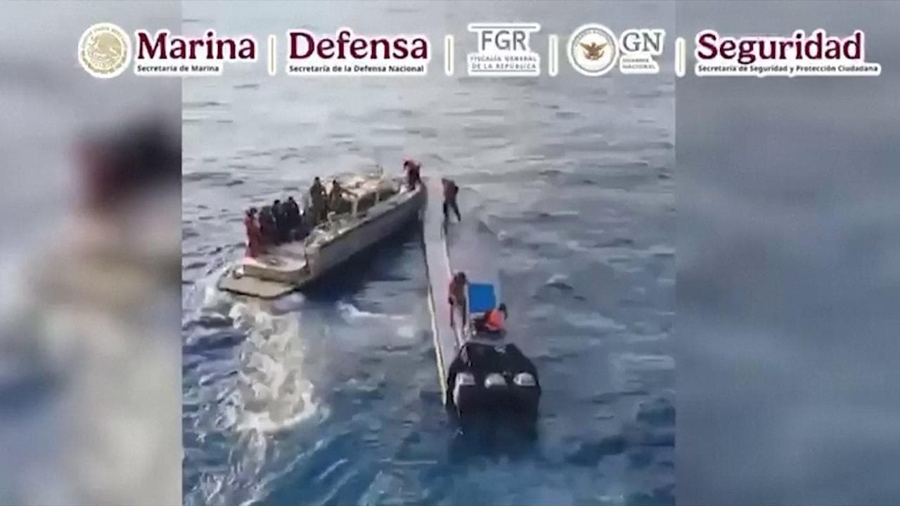 Il Messico sequestra un "narcosottomarino" con 4 tonnellate di cocaina a bordo