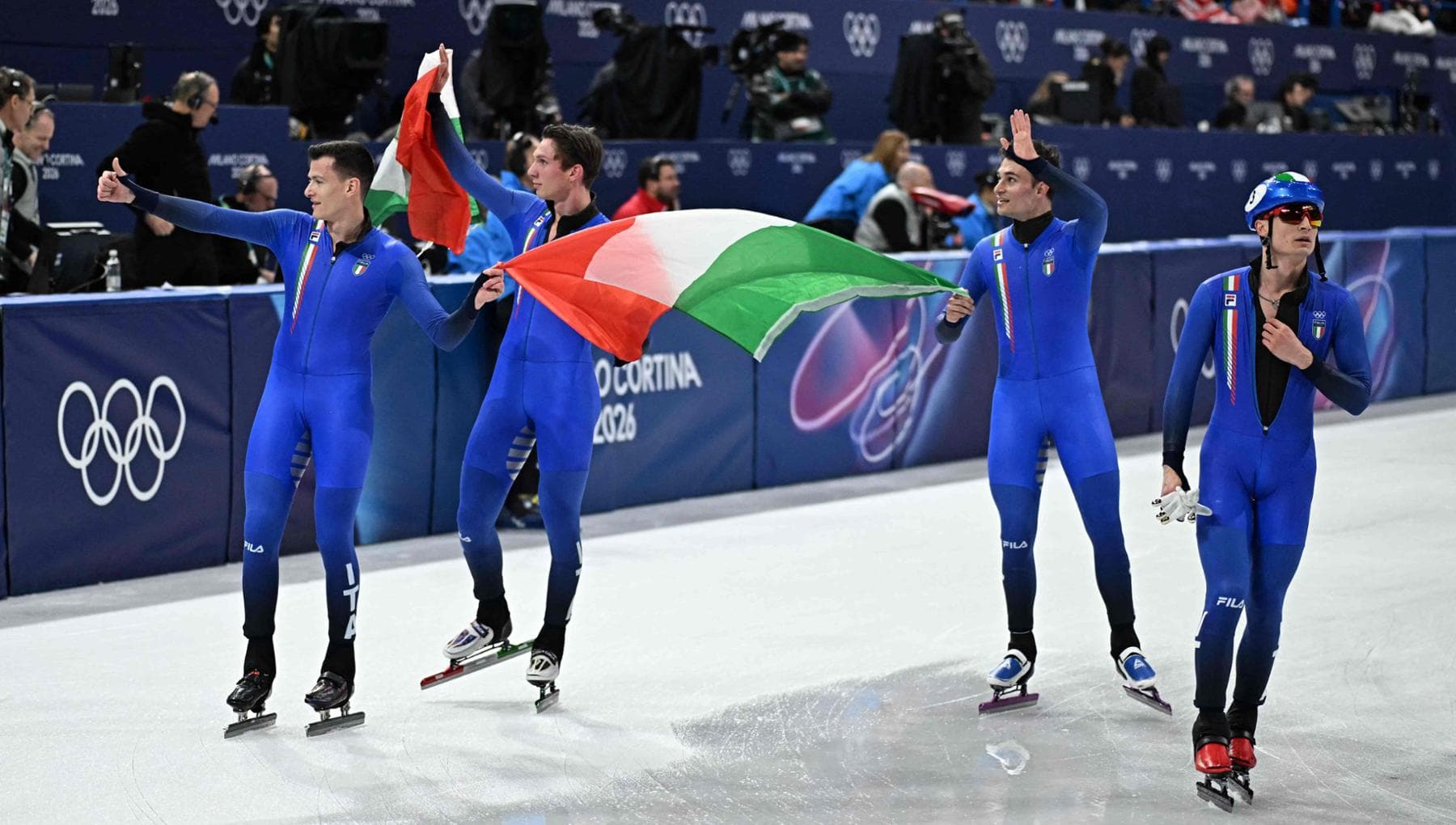 Short track, bronzo per la staffetta uomini nei 5000. Arianna Fontana quinta nei 1500