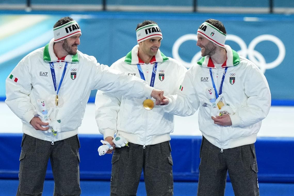 Davide Ghiotto, Andrea Giovannini e Michele Malfatti