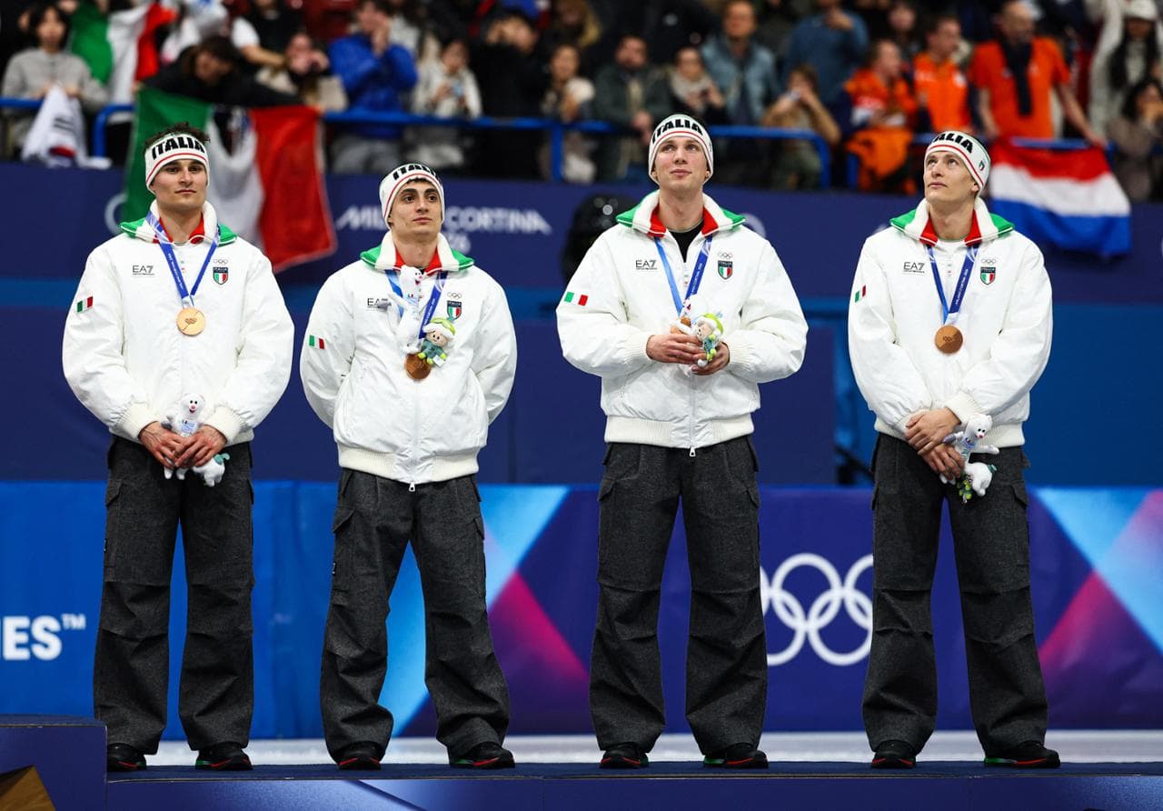 La staffetta azzurra dei 5000 short track