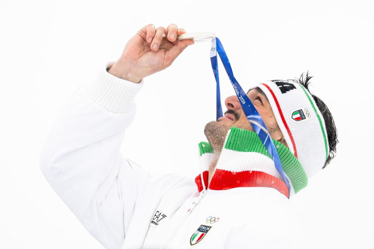 Federico Tomasoni dedica la medaglia a Matilde Lorenzi