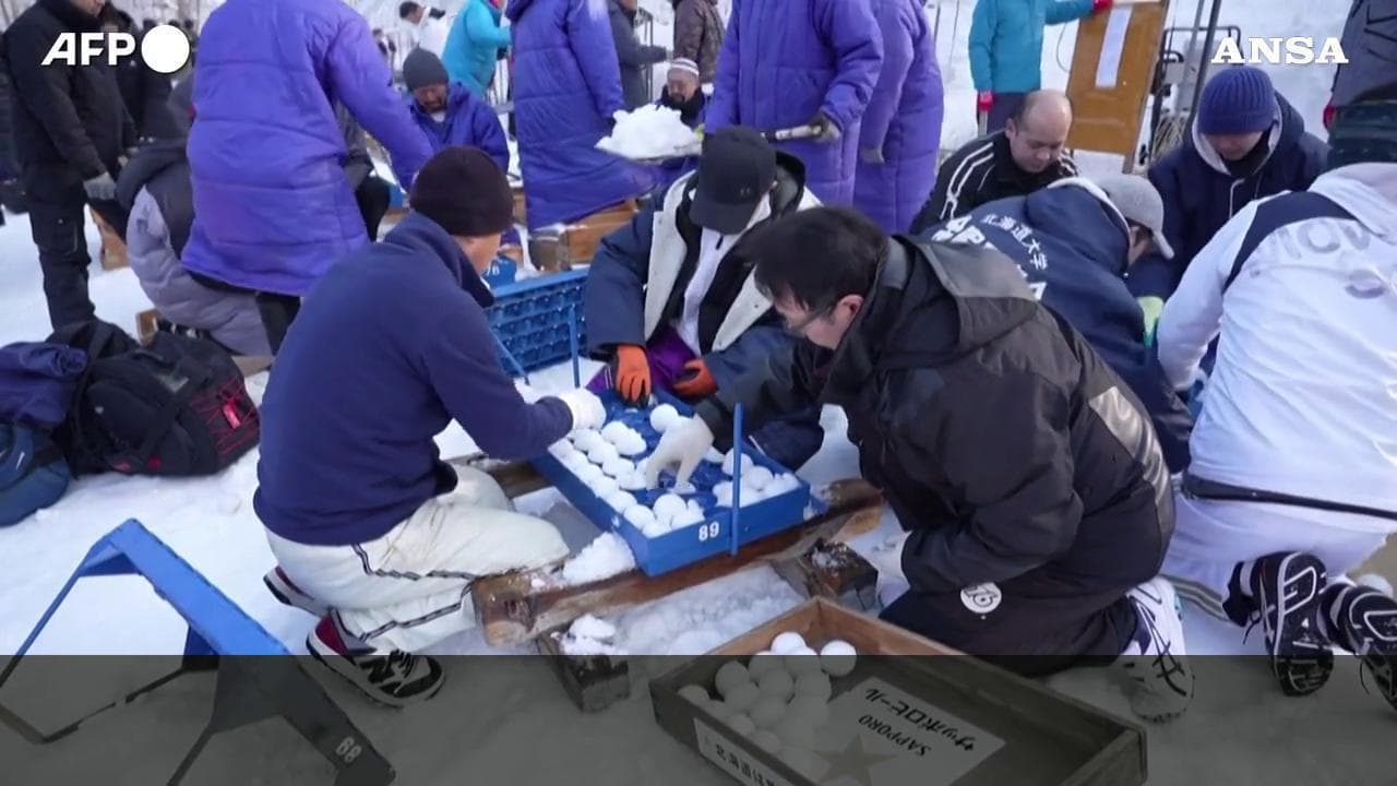 Yukigassen, la battaglia giapponese a colpi di palle di neve sogna le Olimpiadi