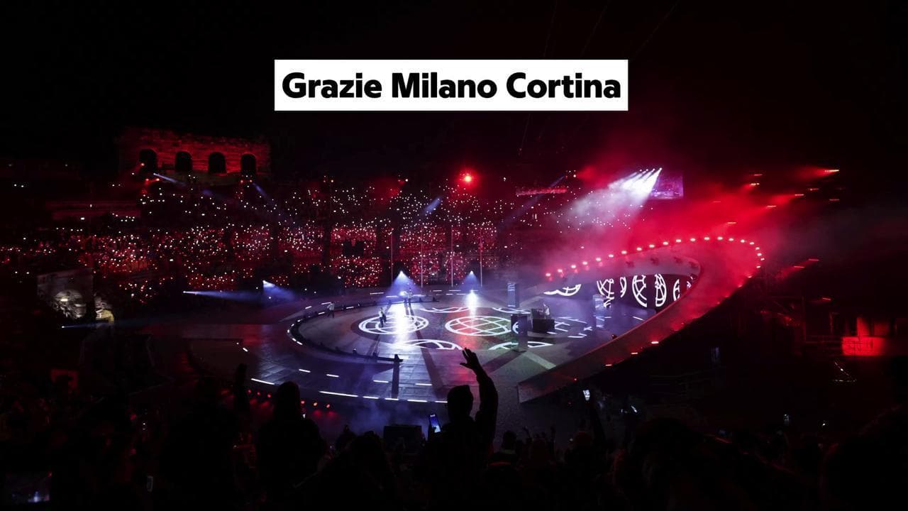 Milano Cortina, cala il sipario: i momenti più belli della cerimonia di chiusura