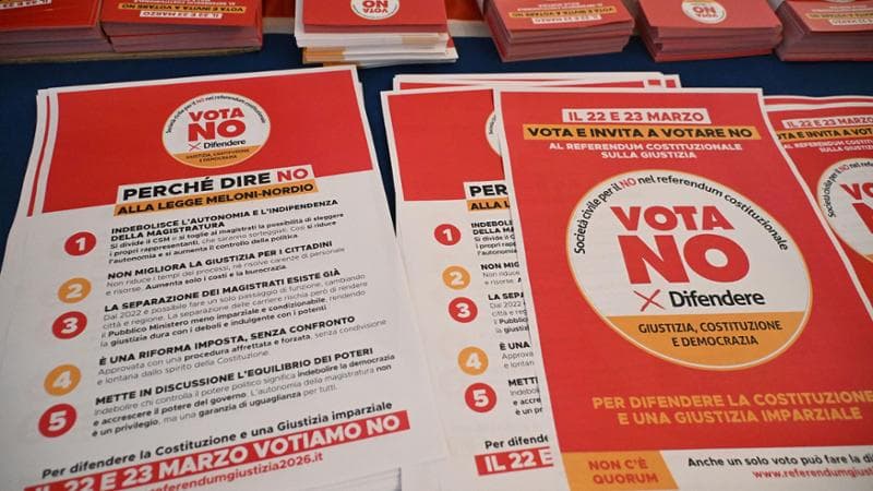 13/02/2026, Firenze. Iniziativa della CGIL per il no al referendum della giustizia. 