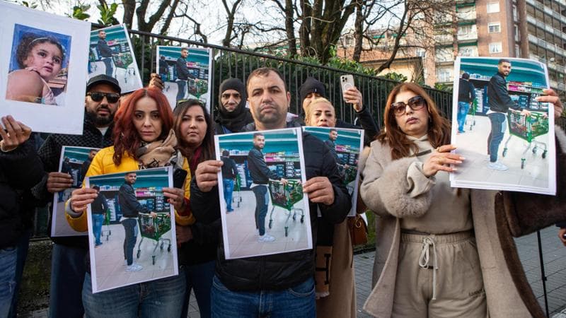 Milano, un presidio per Abderrahim Mansouri