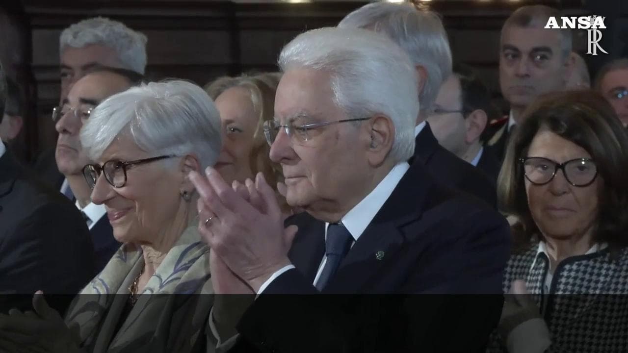 Napoli, Mattarella all'inaugurazione dell'anno della Scuola Superiore della Magistratura