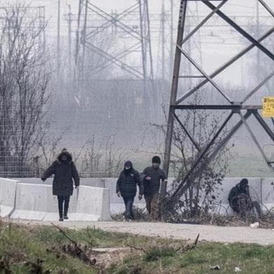 Il bosco dei drogati a Rogoredo