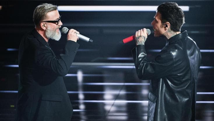 La classifica provvisoria della seconda serata di Sanremo: al top Ermal Meta e Fedez e Masini