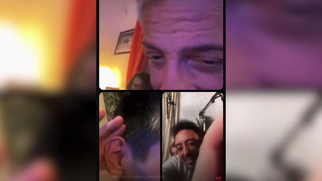Sanremo, la videochiamata di Fiorello a De Martino: "Da domani sono cavoli"