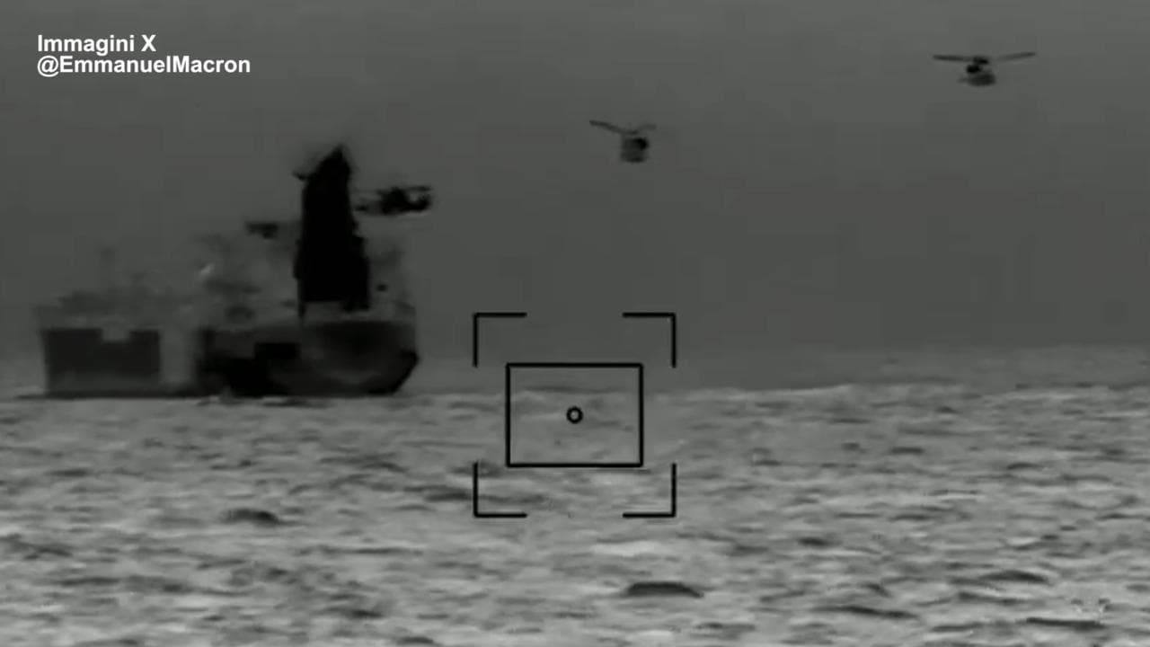 L'assalto francese a una petroliera della "flotta fantasma" russa nel Mare del Nord