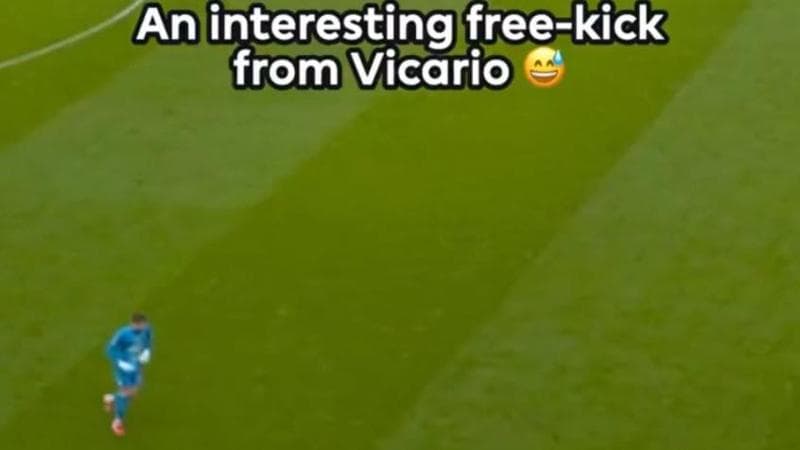 La Premier League prende in giro Vicario sull’account ufficiale: “Bel rinvio!”, poi rimuove il post