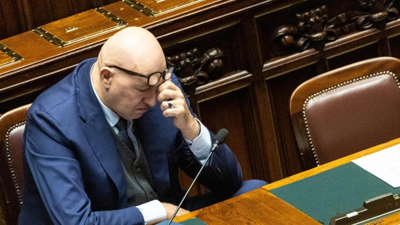 Il ministro della Difesa Guido Crosetto