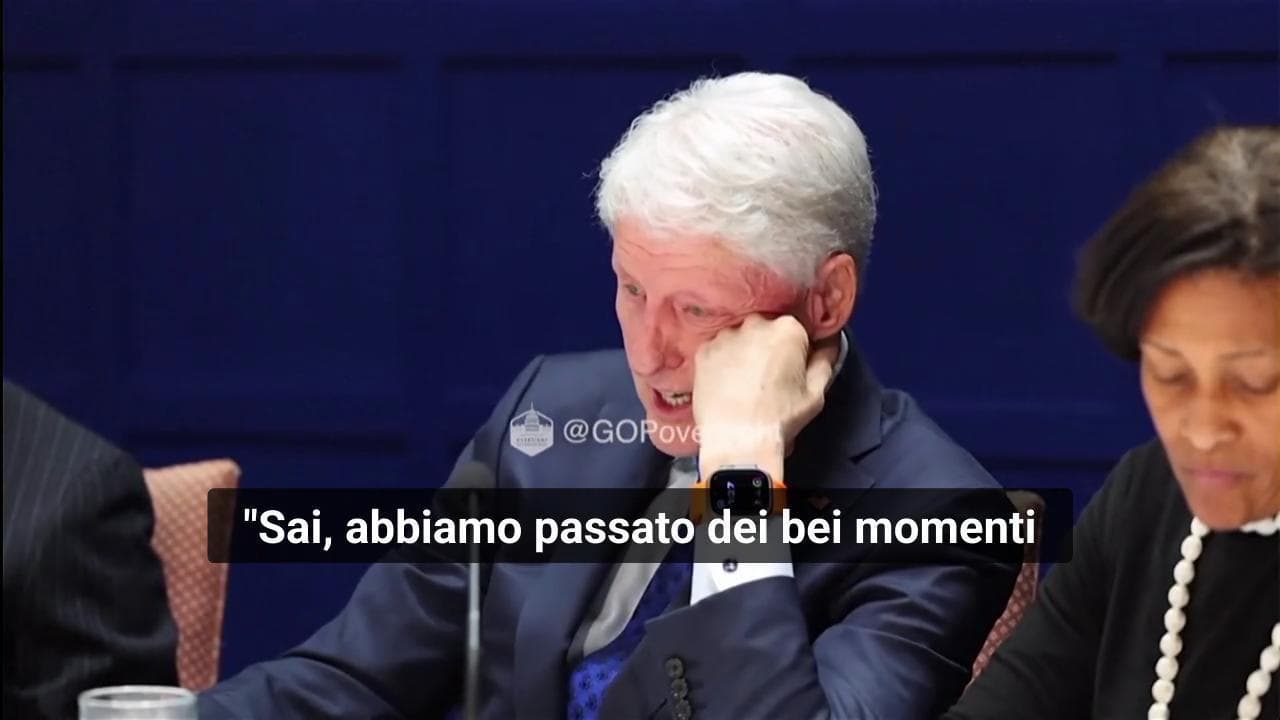 Caso Epstein, Bill Clinton: "Trump mi ha detto che ha passato bei momenti con lui"