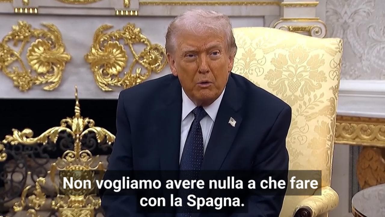 Trump: "Interrompiamo gli scambi commerciali con la Spagna, si è comportata in maniera pessima"