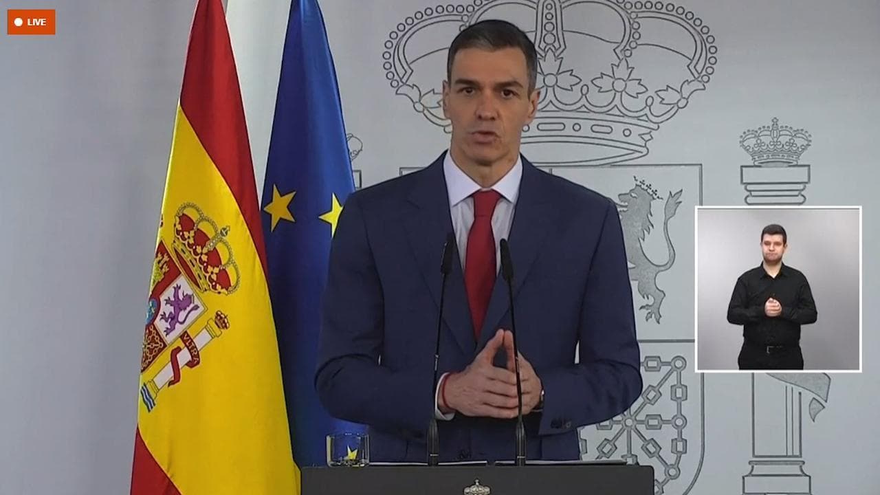 Sánchez a Trump: "Non si può giocare alla roulette russa con il destino di milioni di persone"