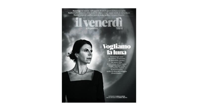 Geppi Cucciari, sul Venerdì in edicola domani