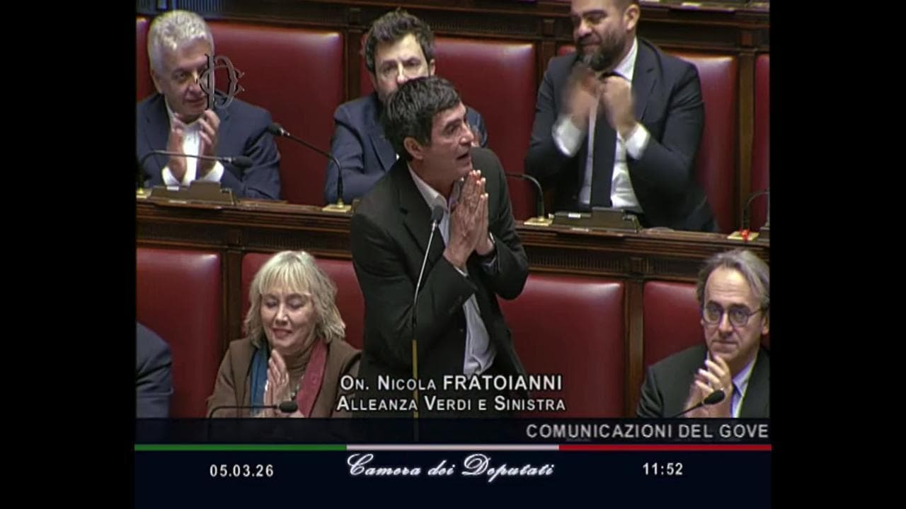 Iran, Fratoianni: "State dando appoggio logistico a una guerra illegale"