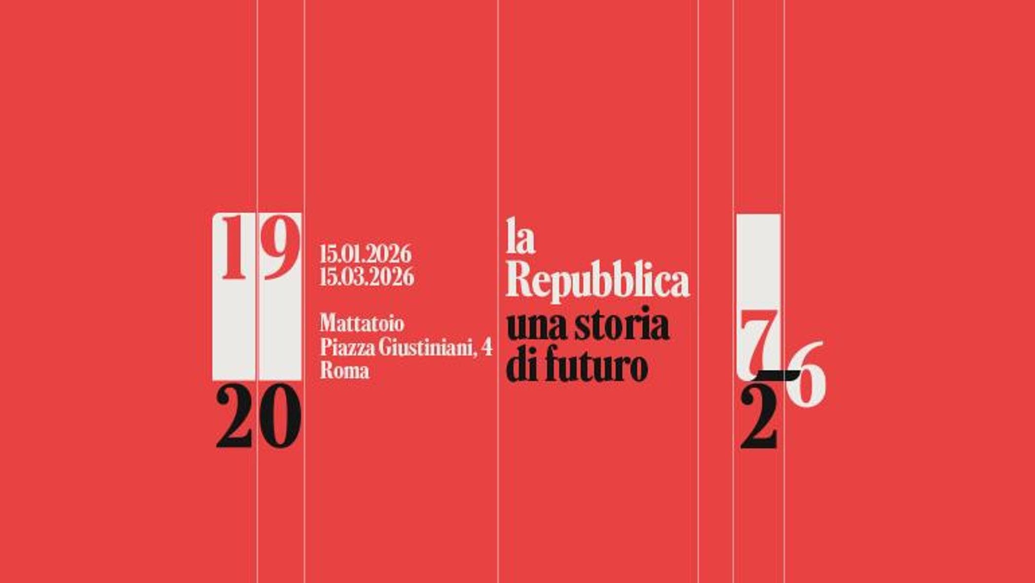 Mostra per i 50 anni di Repubblica: ecco i talk del 14 marzo e come prenotarli gratuitamente