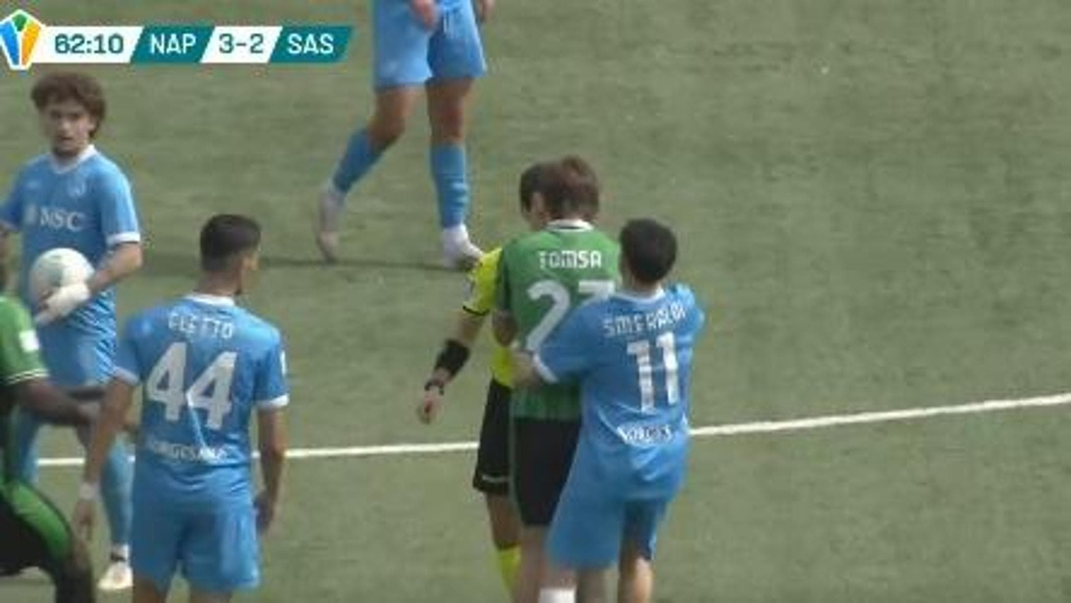 Primavera, Sassuolo oyuncusu ihraç sonrası hakeme saldırdı – Futbol