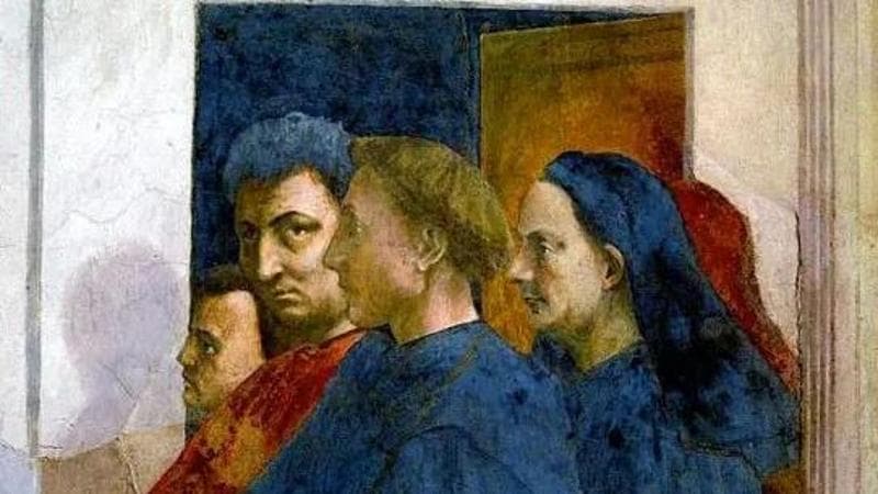 Autoritratto di Masaccio (Cappella Brancacci, Firenze)
