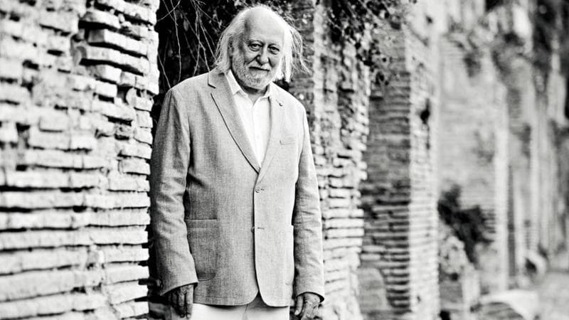 L&aacute;szl&oacute; Krasznahorkai (Photo by Franco Origlia/Getty Images)
