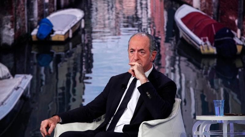 Luca Zaia, ex presidente della regione Veneto
